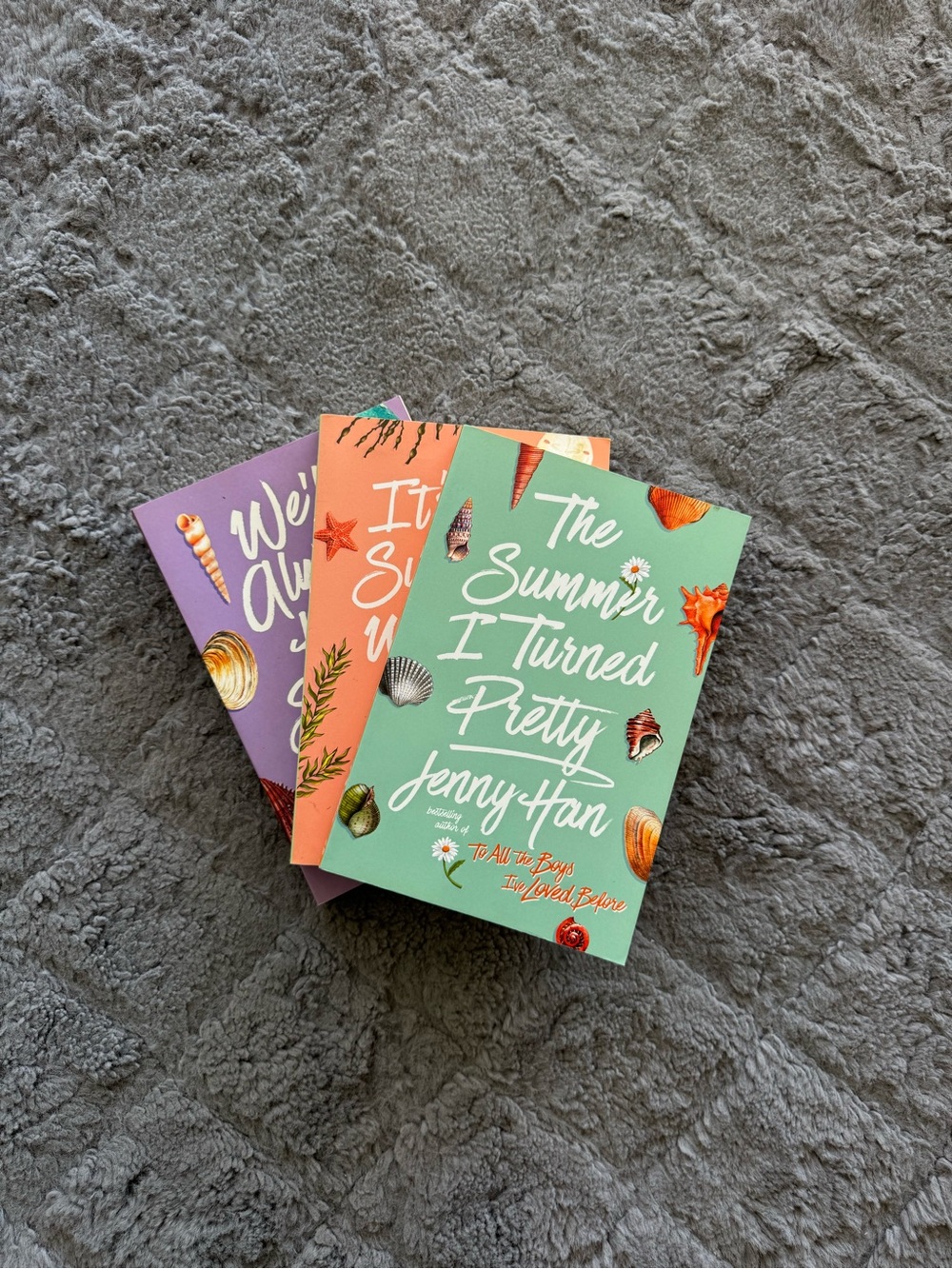 Jenny Han The Summer I Turned Pretty Book - Mint Green Paperback